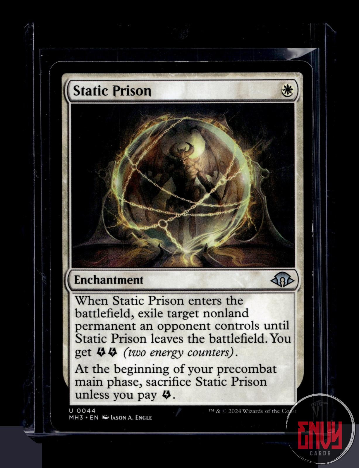 Static Prison Moderately Played 44 Uncommon Modern Horizons 3