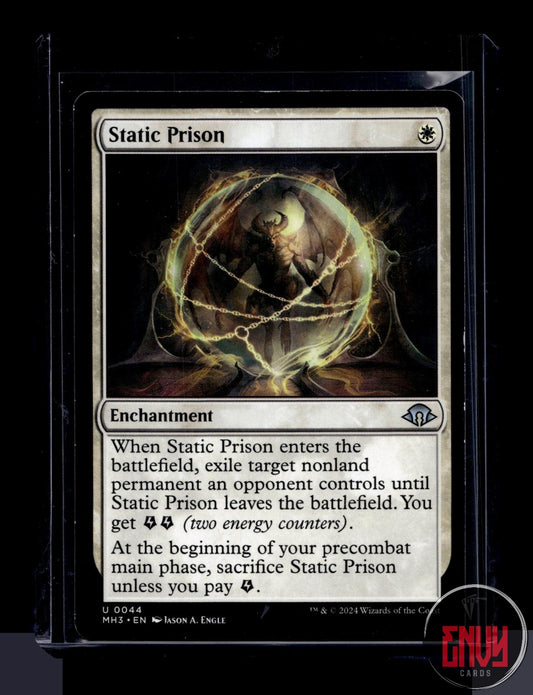 Static Prison Moderately Played 44 Uncommon Modern Horizons 3