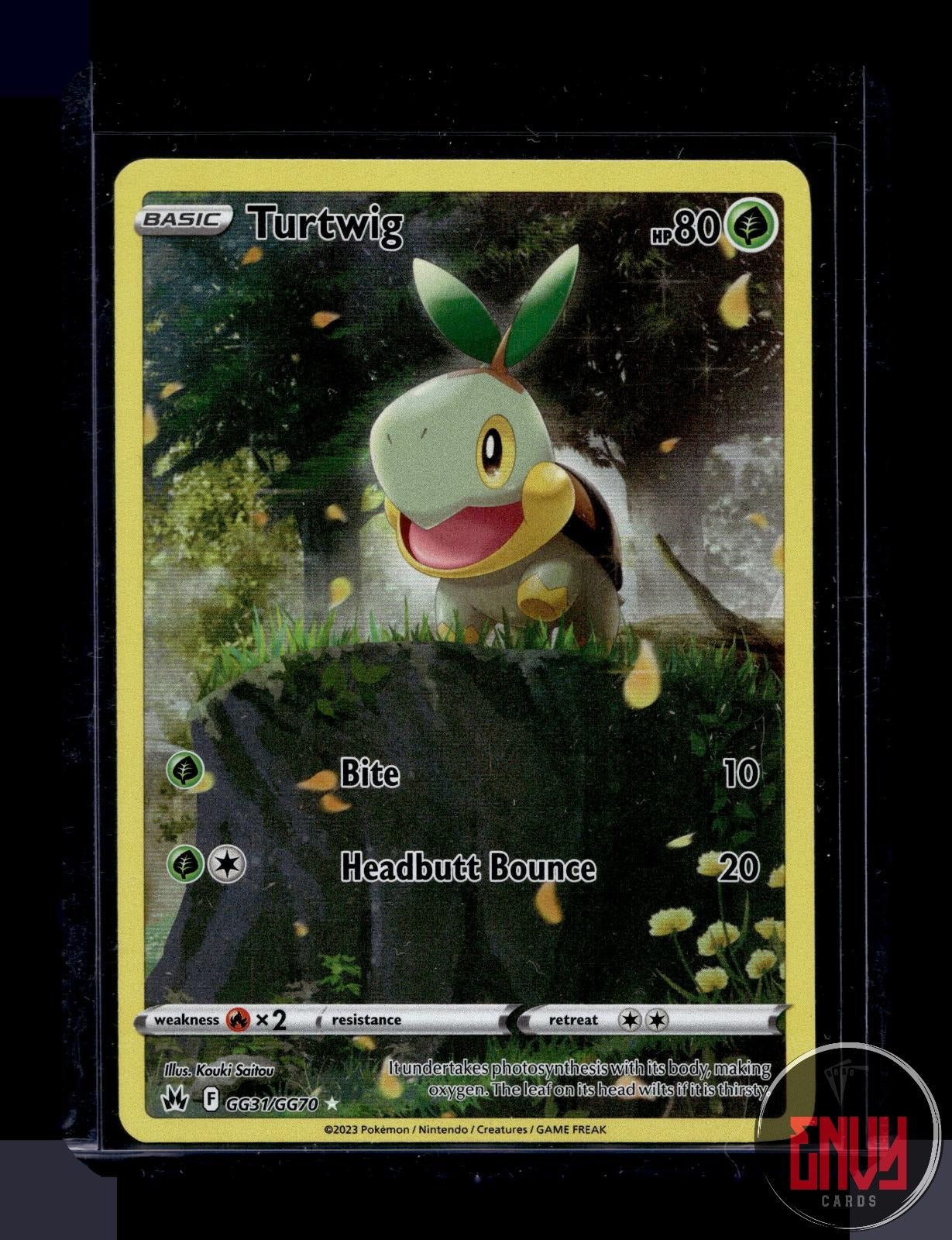 Turtwig NM GG31/GG70 Trainer Gallery Rare Crown Zenith Galarian Gallery Pokemon