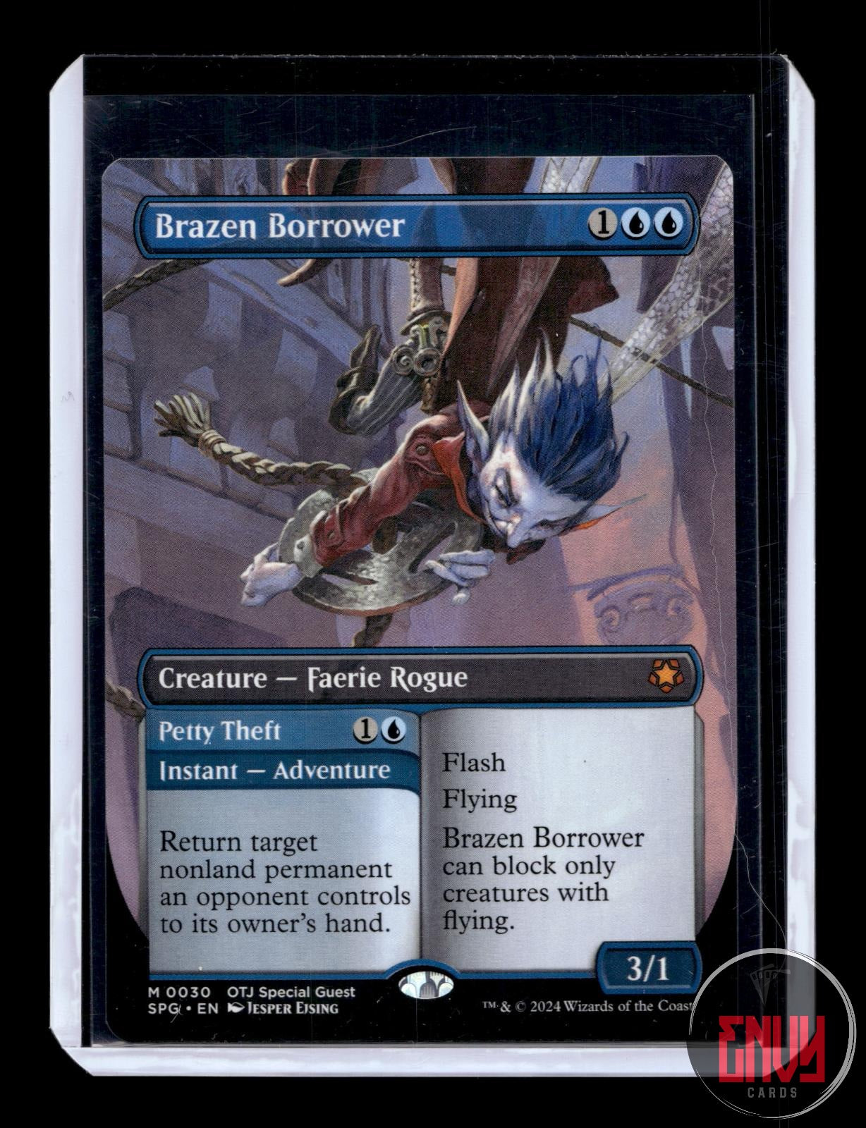 Brazen Borrower (Borderless) NM 30 Mythic Special Guests Magic: The Gathering