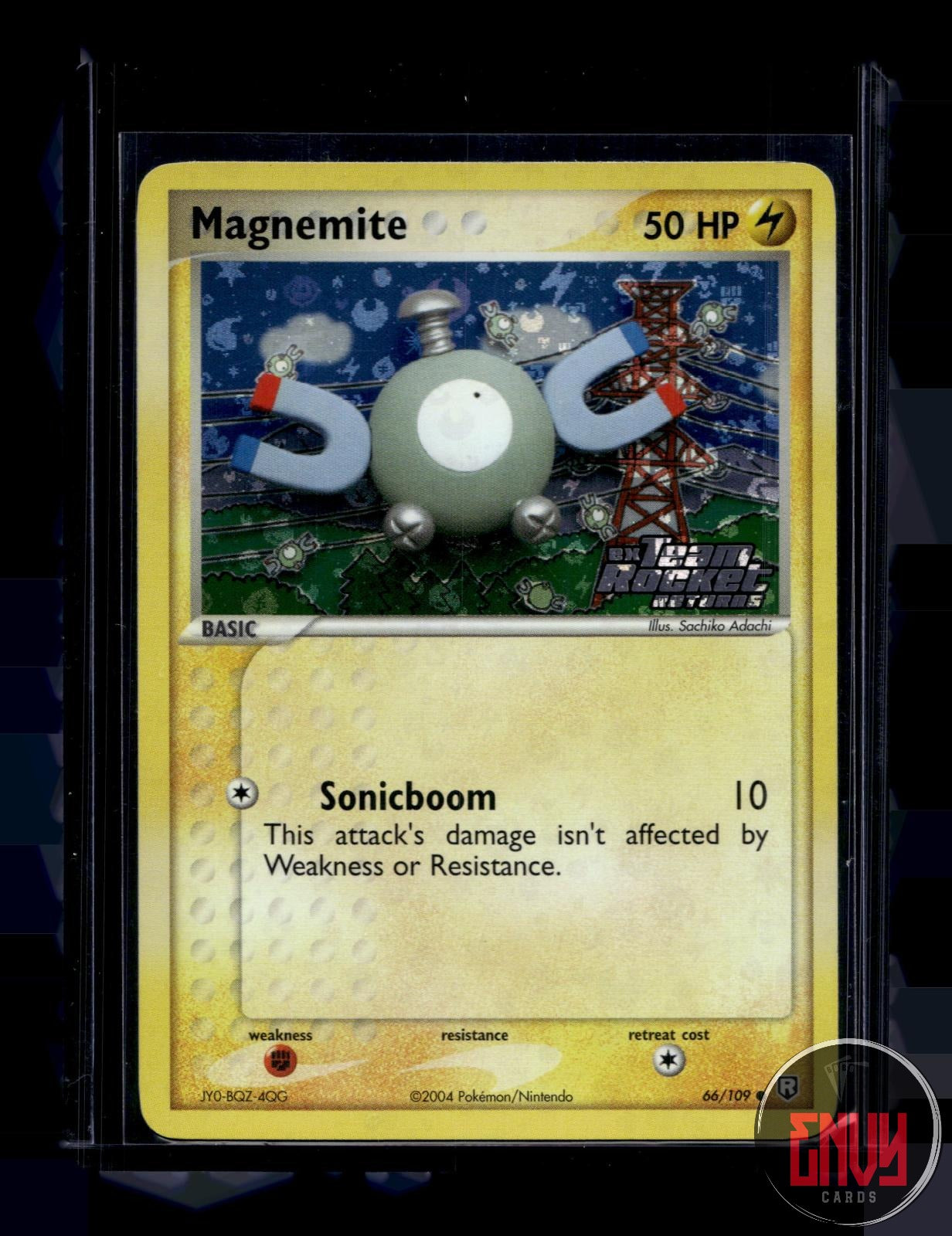 Magnemite Near Mint 66/109 Common Team Rocket Returns Pokemon Reverse Holo