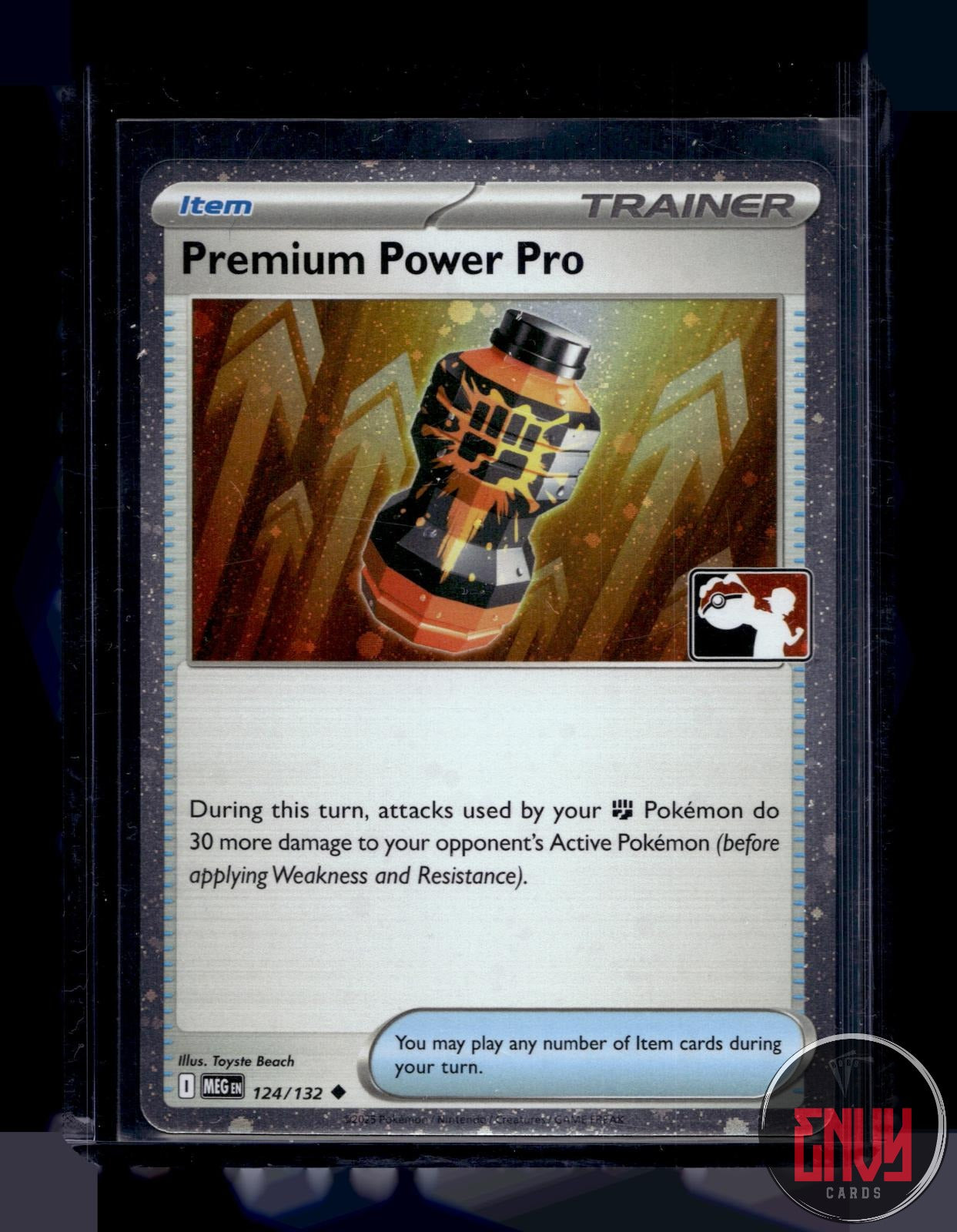 Premium Power Pro NM 124/132 Uncommon Prize Pack Series Cards Pokemon Holo