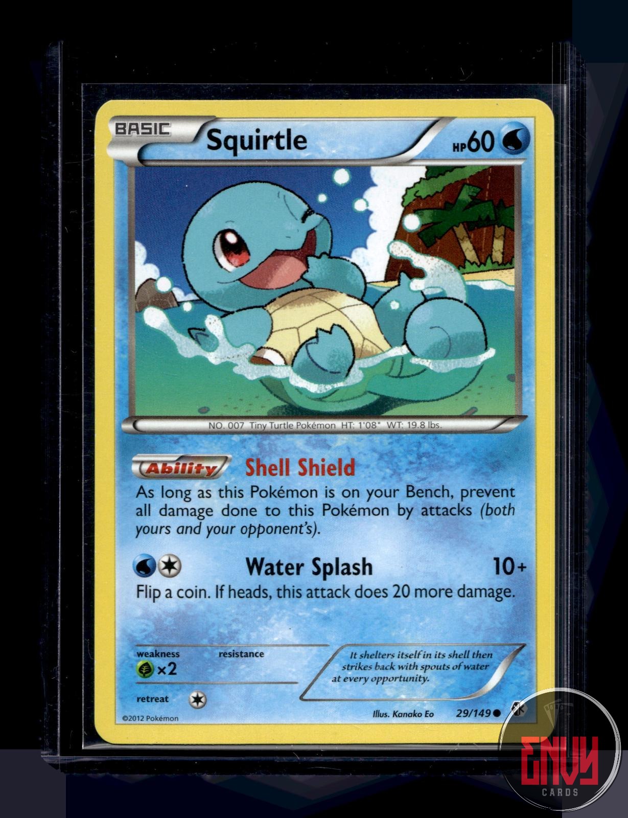 Squirtle Lightly Played 29/149 Common Boundaries Crossed Pokemon