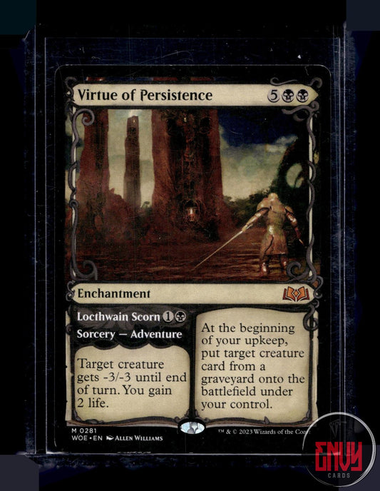 Virtue of Persistence (Showcase) LP 281 Wilds of Eldraine Magic: The Gathering