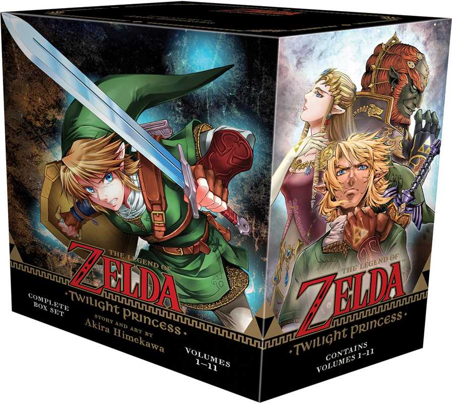 Legend of Zelda: Twilight Princess Complete Box Set by Akira Himekawa ...