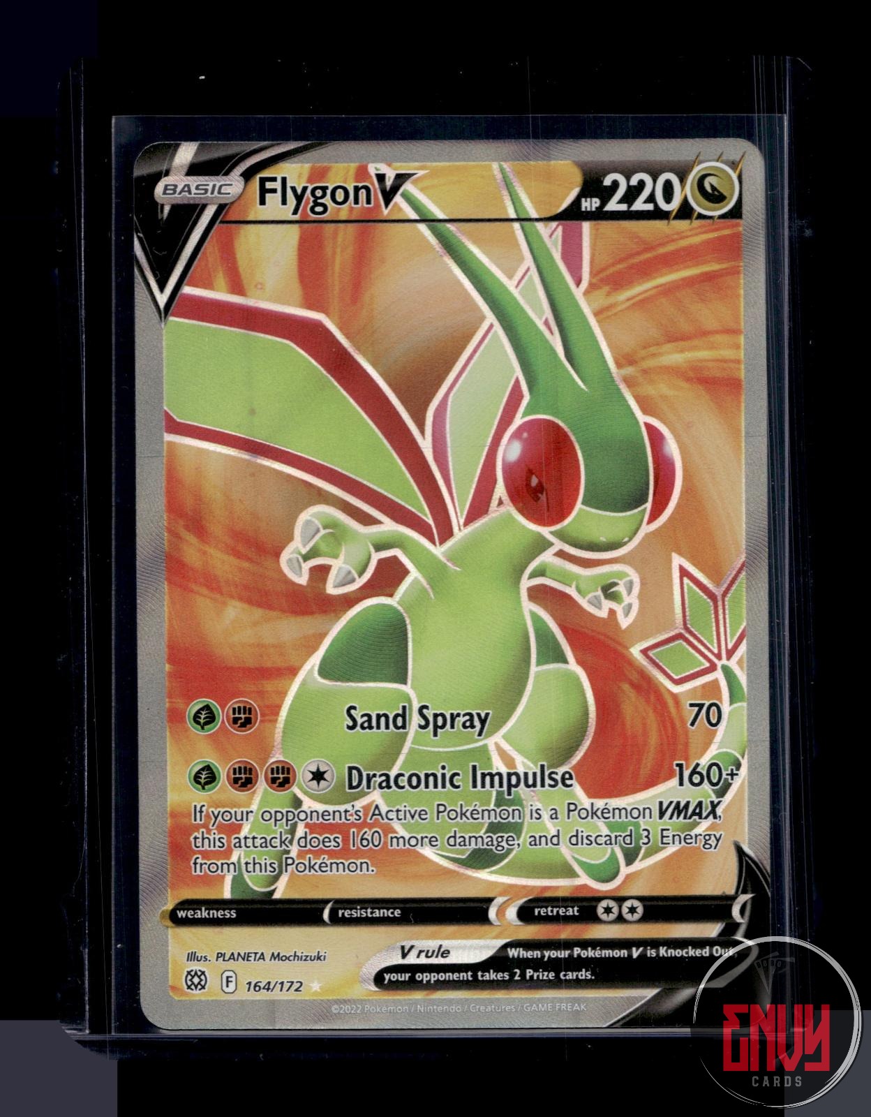 Flygon V Lightly Played 164/172 Ultra Rare Brilliant Stars Pokemon
