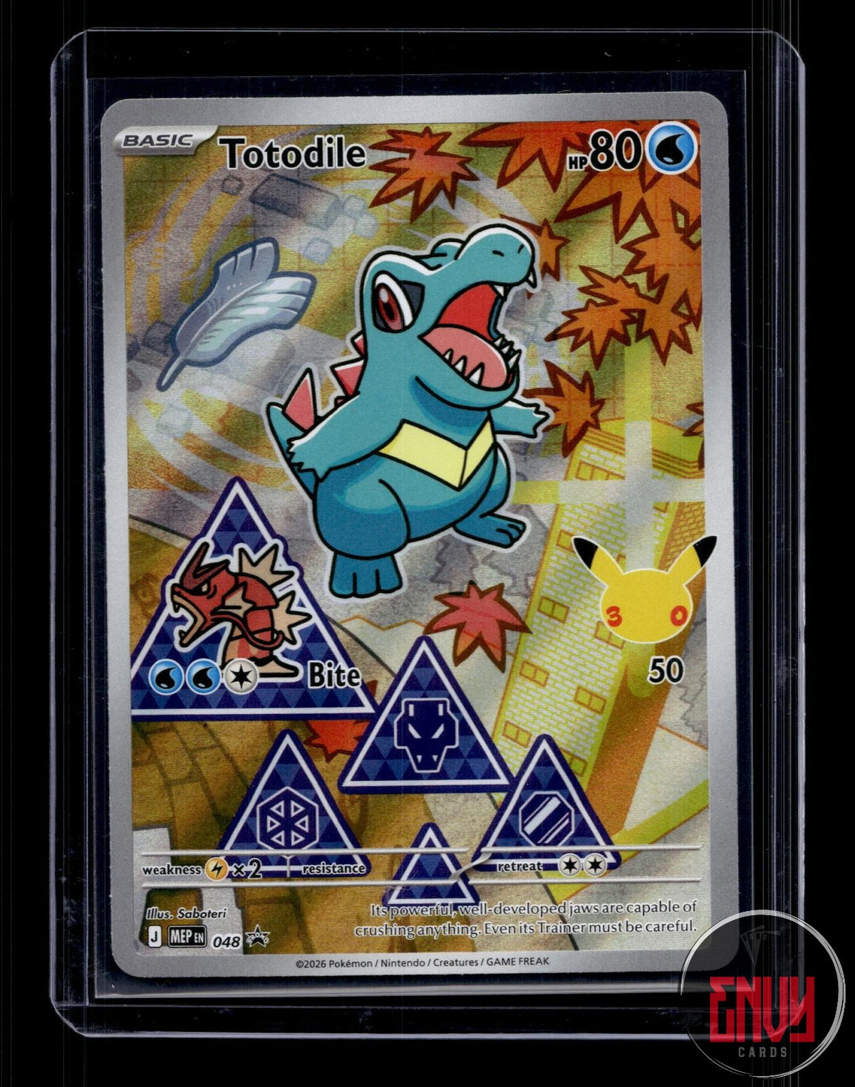 Totodile Near Mint 048 Promo ME: Mega Evolution Promo Pokemon Holo