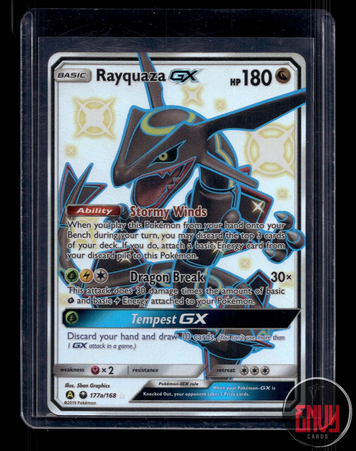 Rayquaza GX NM 177A/168 P Alternate Art Promos Pokemon Holo