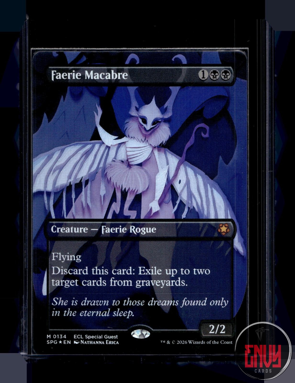 Faerie Macabre (Borderless) NM 134 Special Guests Magic: The Gathering Foil