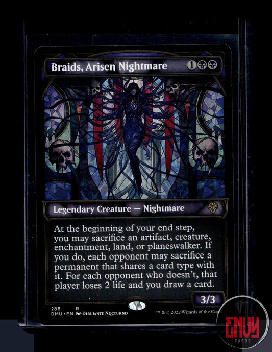 Braids, Arisen Nightmare (Showcase) Lightly Played 288 Rare Dominaria United