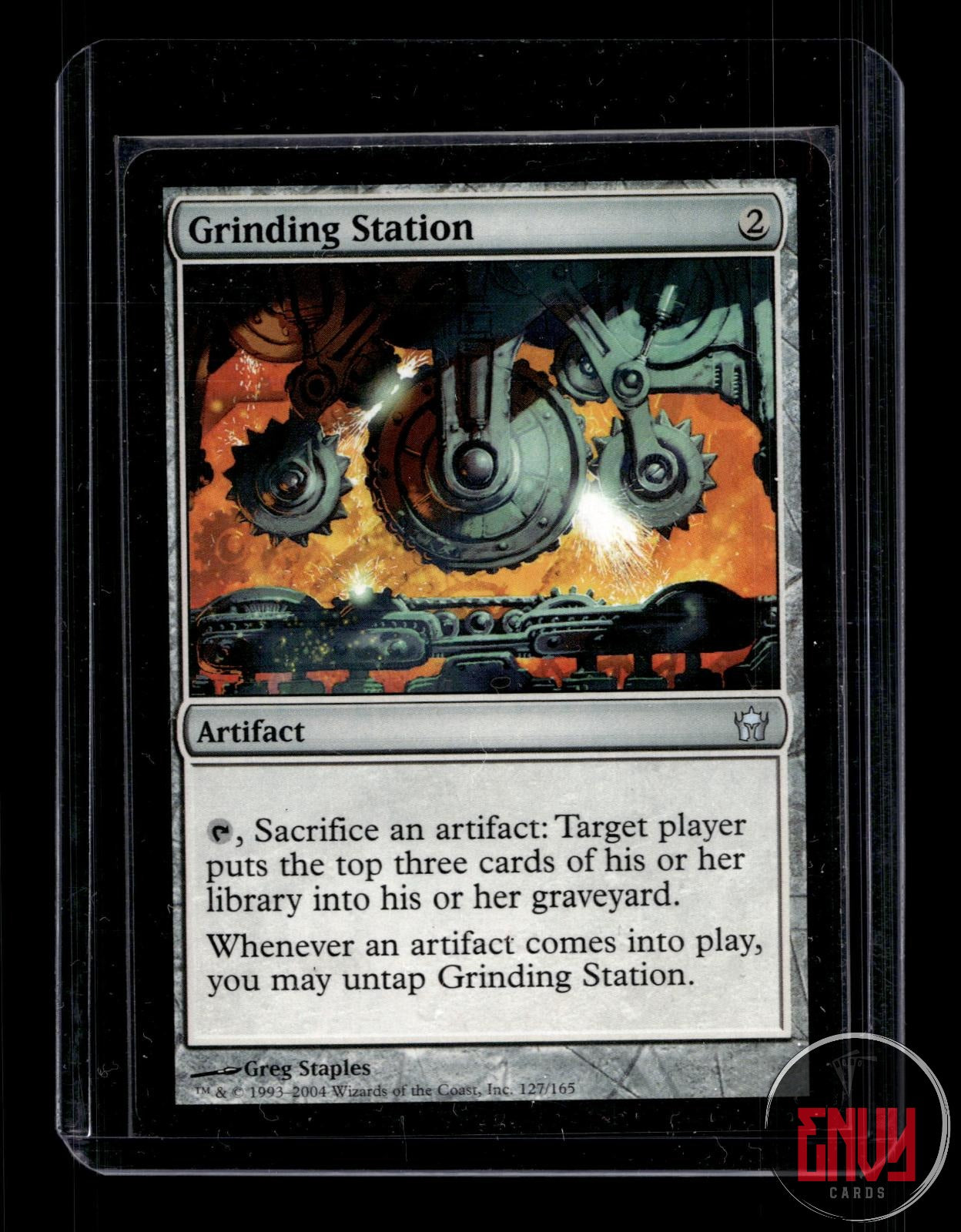 Grinding Station Lightly Played 127 Uncommon Fifth Dawn Magic: The Gathering