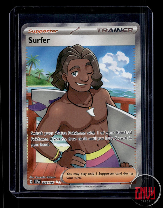 Surfer Near Mint 235/191 Ultra Rare Surging Sparks Pokemon
