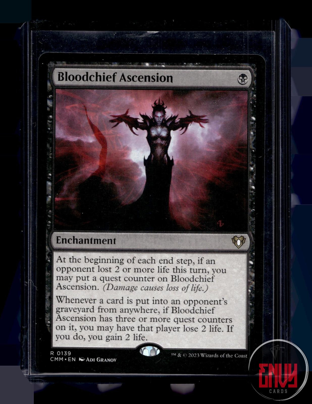 Bloodchief Ascension Near Mint 139 Rare Commander Masters Magic: The Gathering