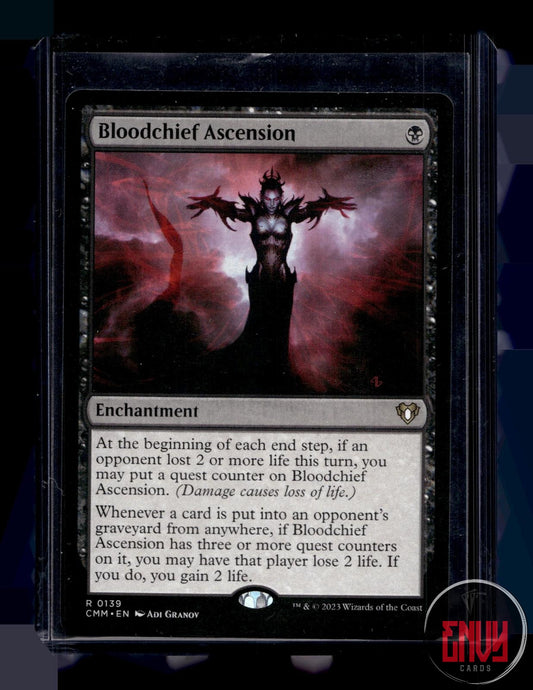 Bloodchief Ascension Near Mint 139 Rare Commander Masters Magic: The Gathering