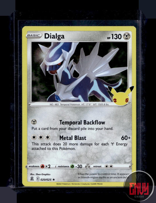 Dialga Near Mint 020/025 Rare Celebrations Pokemon