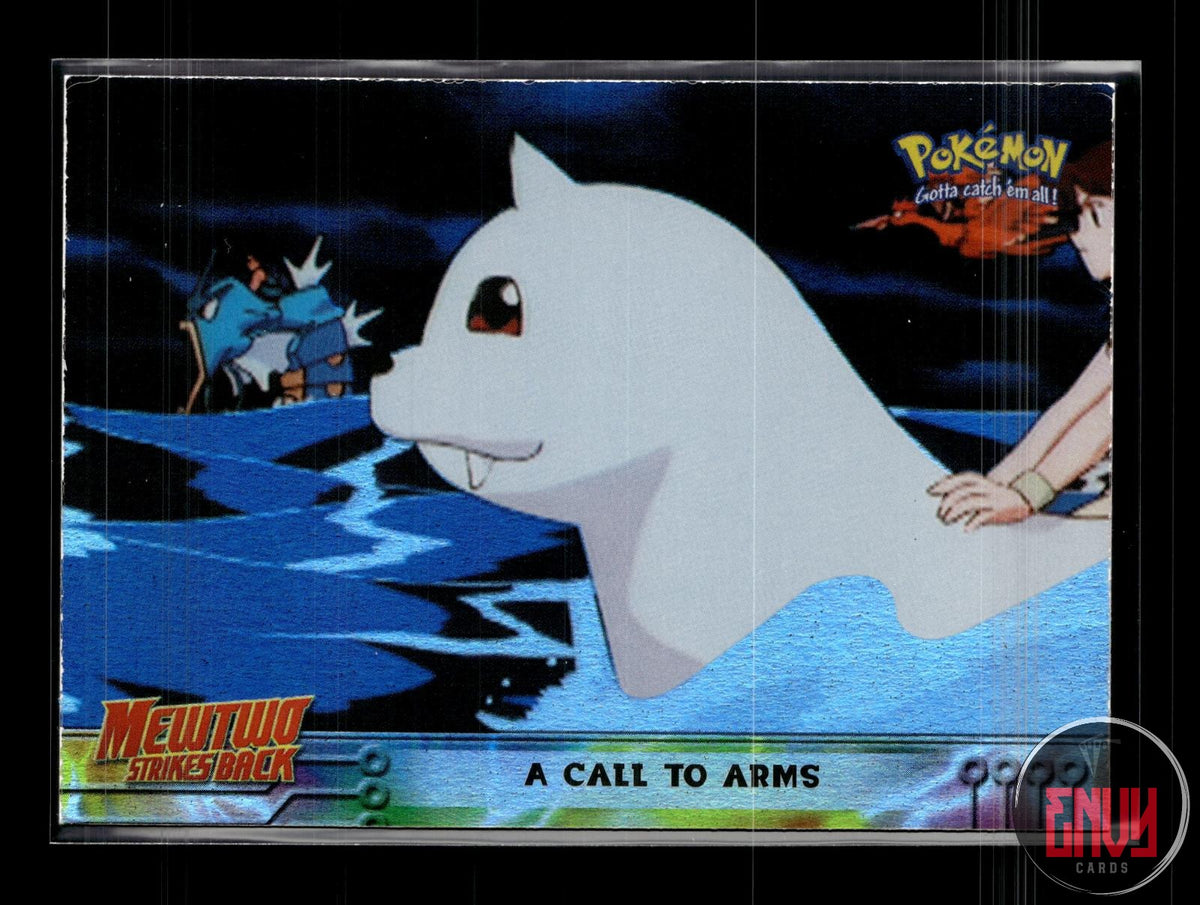 A Call To Arms LP #16 Topps The First Movie Trading Cards Pokemon FOIL