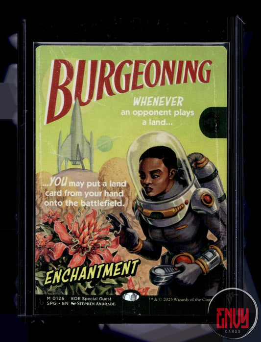 Burgeoning (Showcase) LP 126 Mythic Special Guests Magic: The Gathering