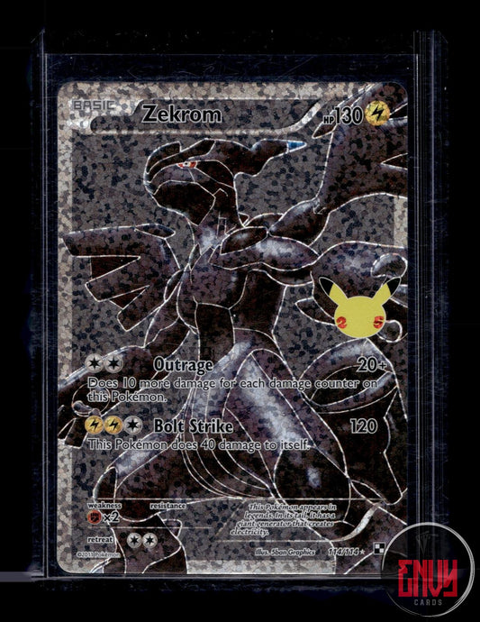 Zekrom NM 114/114 Celebrations: Classic Collection Pokemon Holo