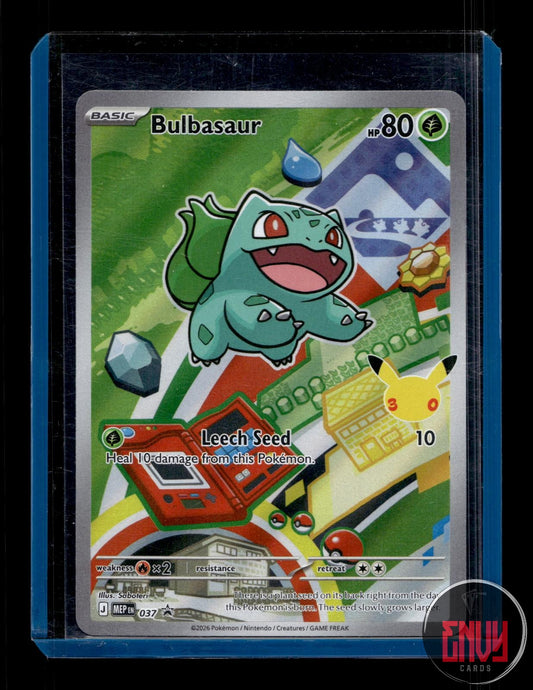 Bulbasaur Near Mint 037 Promo ME: Mega Evolution Promo Pokemon Holo