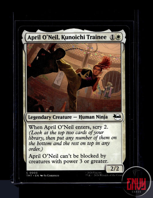 April O'Neil, Kunoichi Trainee LP 0003 Common Teenage Mutant Ninja Turtles