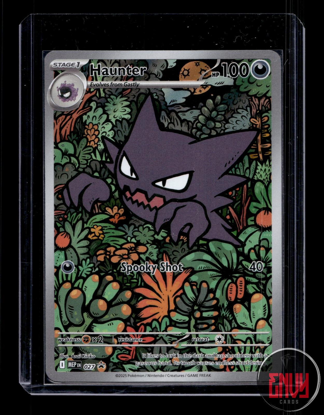 Haunter Near Mint 027 Illustration Rare ME: Mega Evolution Promo Pokemon Holo