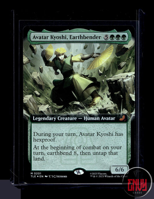 Avatar Kyoshi, Earthbender (Extended Art) NM 201 Avatar: TLE Foil