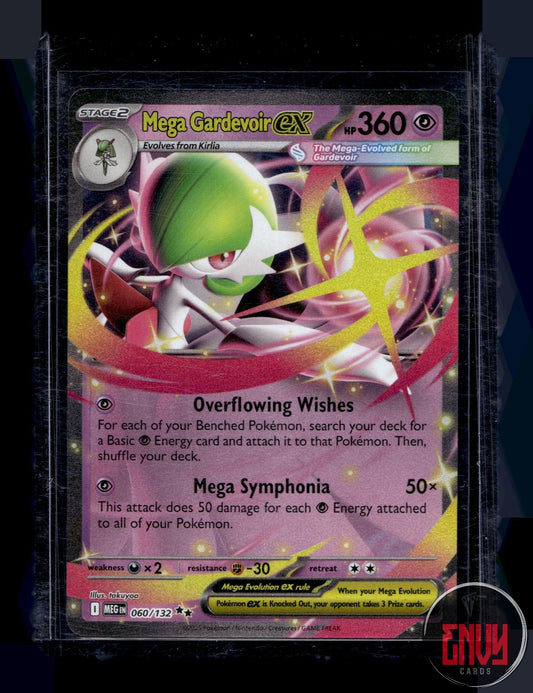 Mega Gardevoir ex Near Mint 060/132 Double Rare Mega Evolution Pokemon