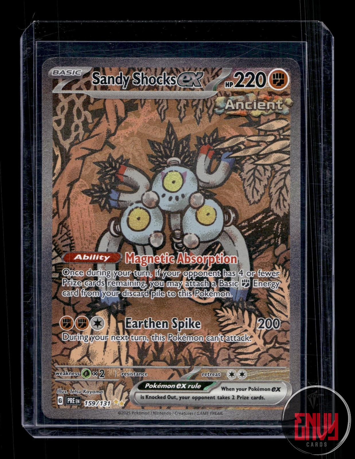 Sandy Shocks ex NM 159/131 Prismatic Evolutions Pokemon Holo