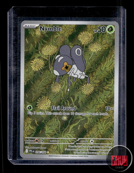 Nymble Near Mint 096/094 Illustration Rare Phantasmal Flames Pokemon