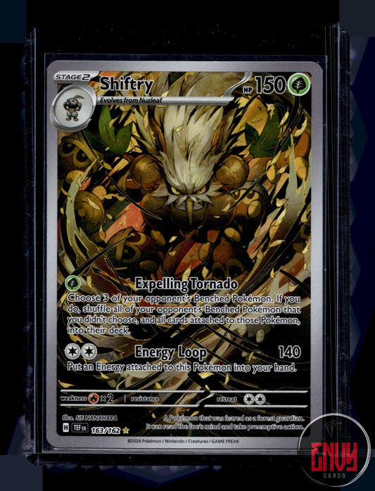 Shiftry Near Mint 163/162 Illustration Rare Temporal Forces Pokemon