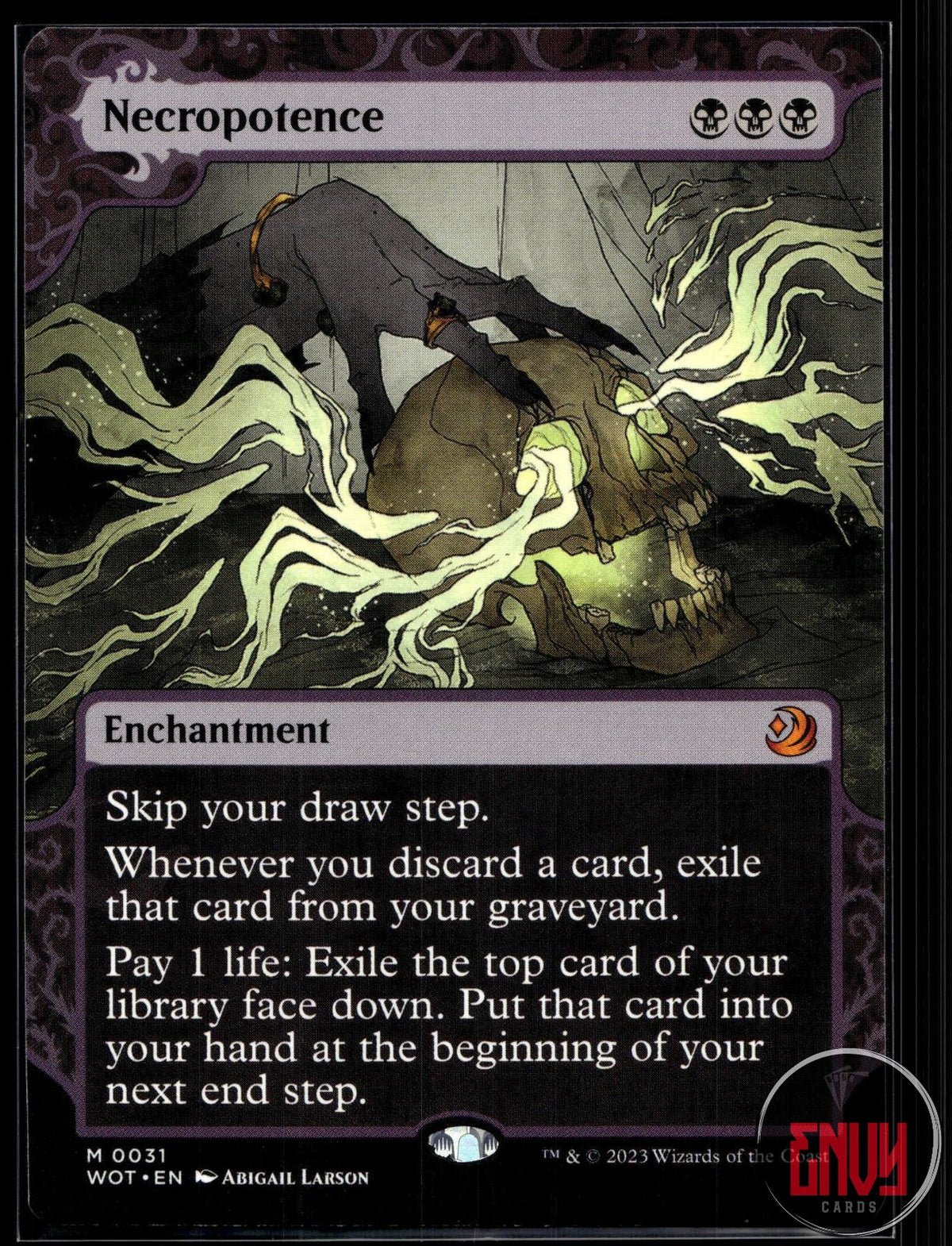 Necropotence Near Mint 31 Mythic Wilds of Eldraine: Enchanting Tales