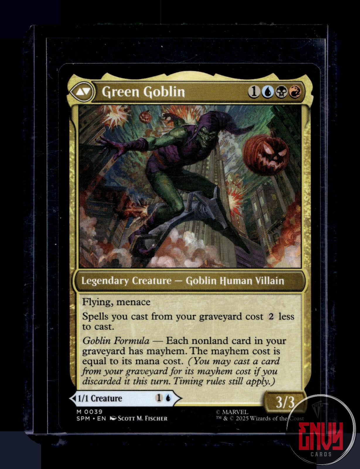 Norman Osborn Near Mint 39 Mythic Marvel's Spider-Man Magic: The Gathering