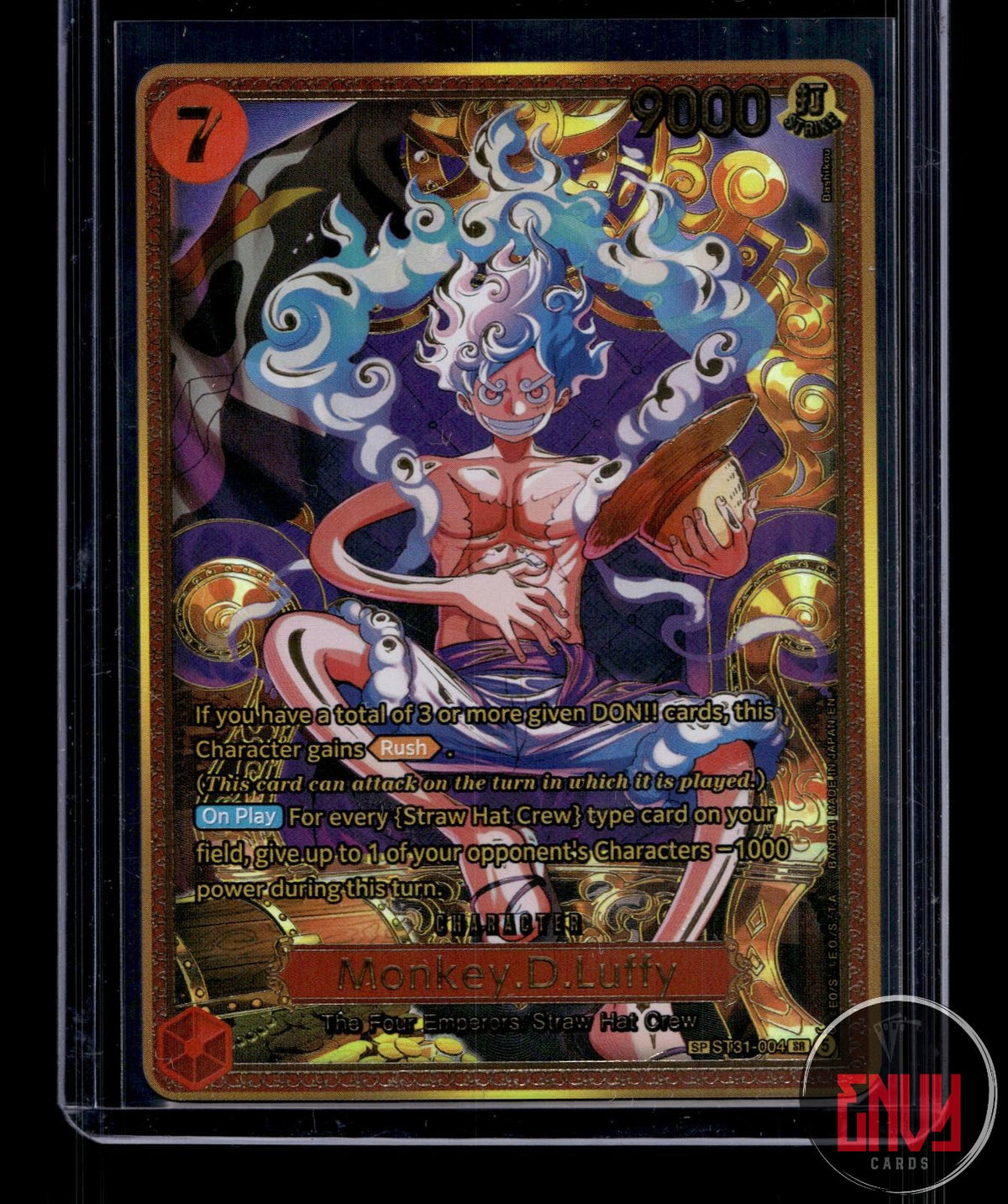 Monkey.D.Luffy (ST31-004) (SP) NM ST31-004 The World's Strongest Warriors 