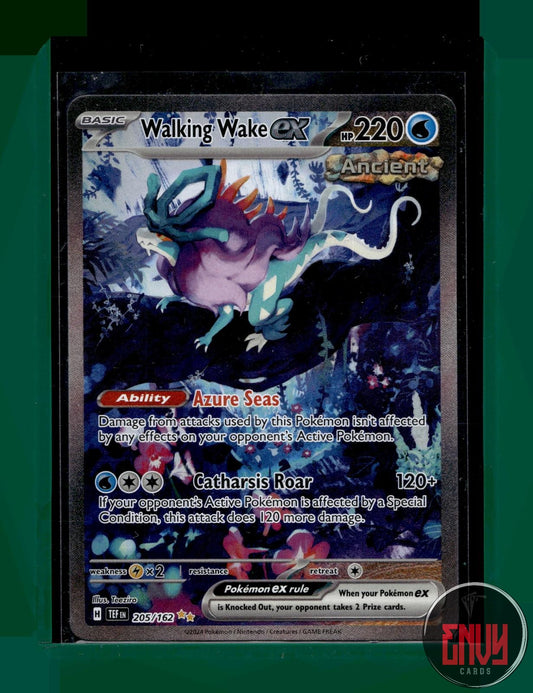 Walking Wake ex NM 205/162 Special Illustration Rare Temporal Forces Pokemon