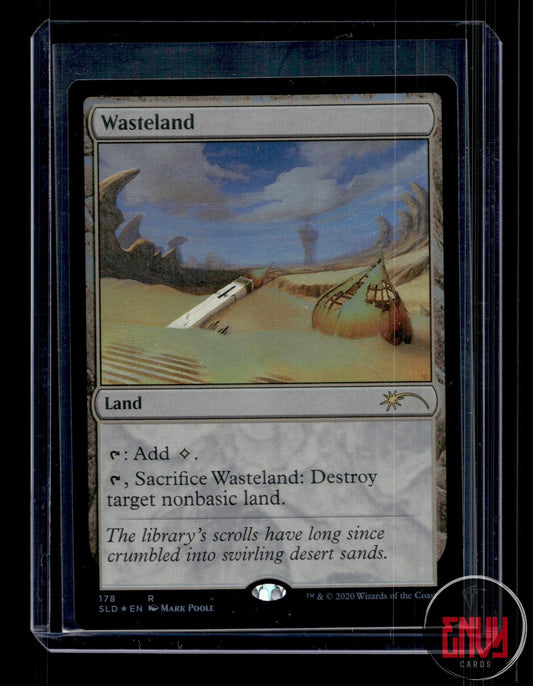 Wasteland Near Mint 178 Mythic Secret Lair Drop Series Magic: The Gathering Foil