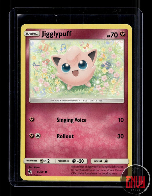 Jigglypuff Lightly Played 41/68 Common Hidden Fates Pokemon