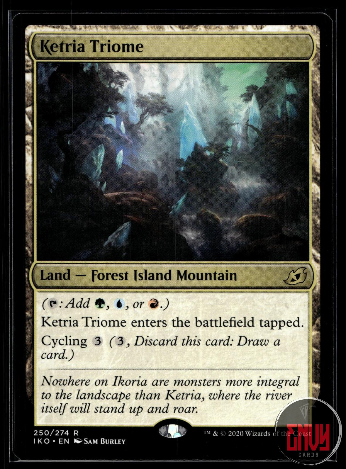 Ketria Triome Near Mint 250 Rare Ikoria: Lair of Behemoths
