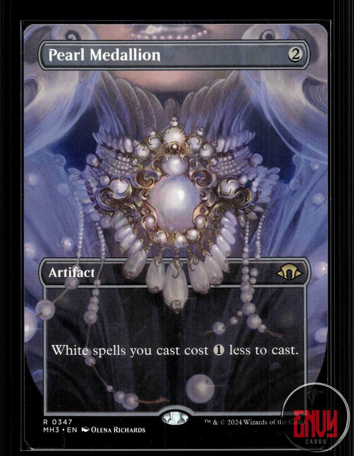 Pearl Medallion (Borderless) Near Mint 347 Rare Modern Horizons 3