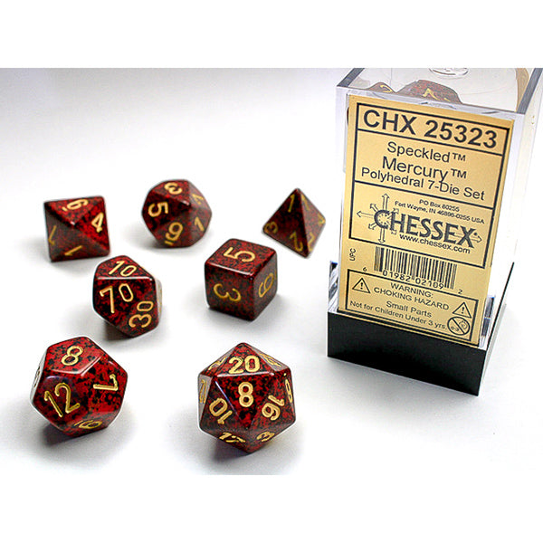 Chessex: 7-Die Set Speckled
