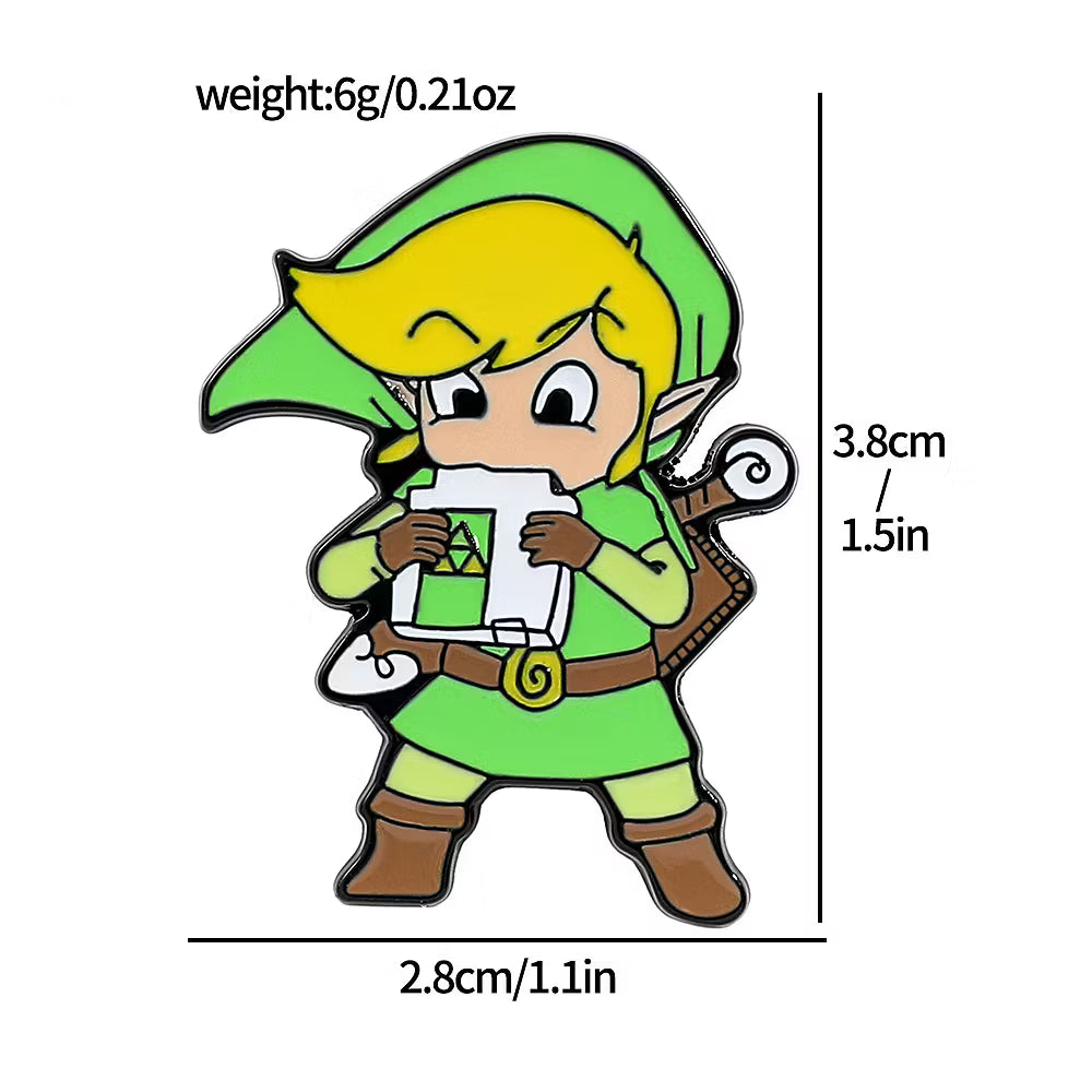 Random Design Enamel Pin