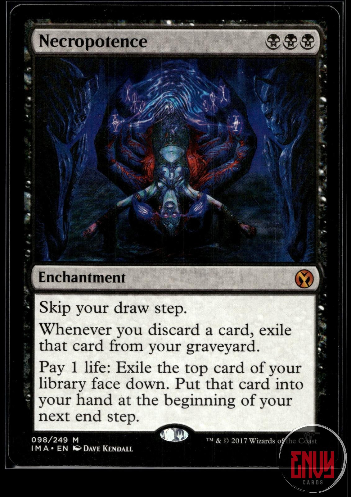 Necropotence Near Mint 98 Mythic Eternal Masters