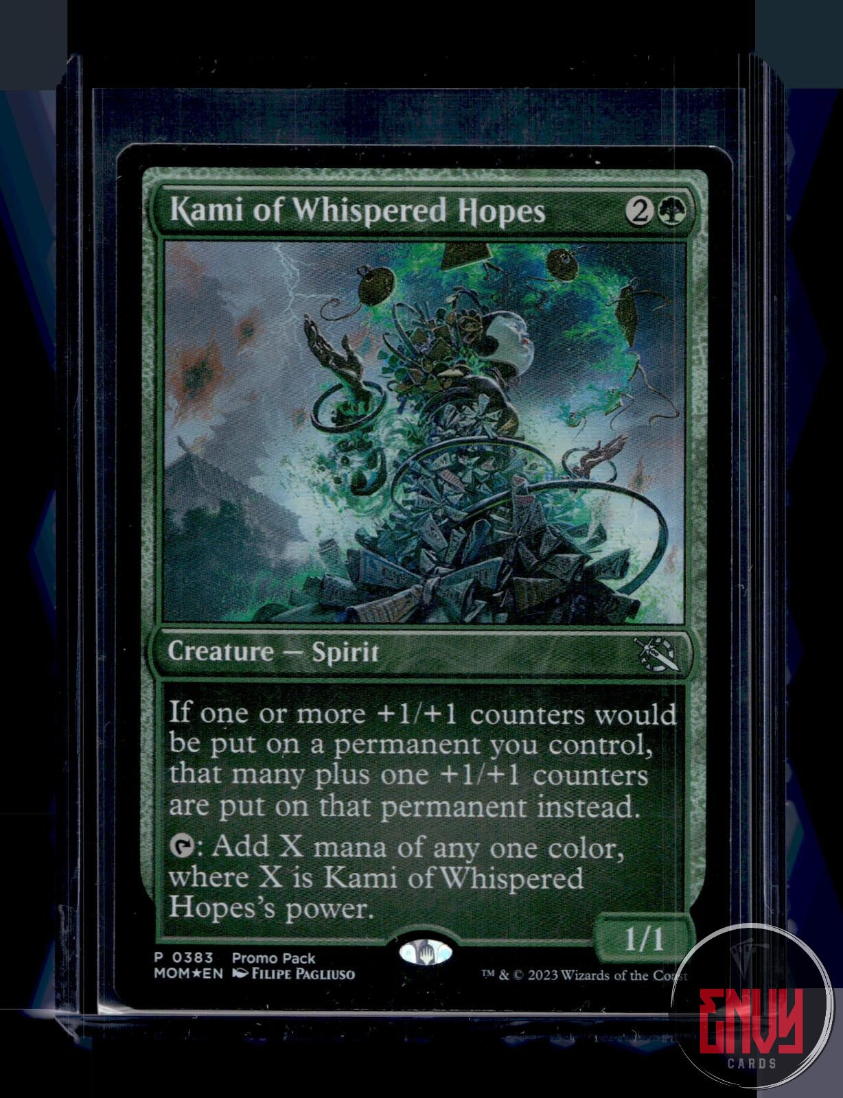Kami of Whispered Hopes NM 383 Promo Pack: March of the Machine Foil