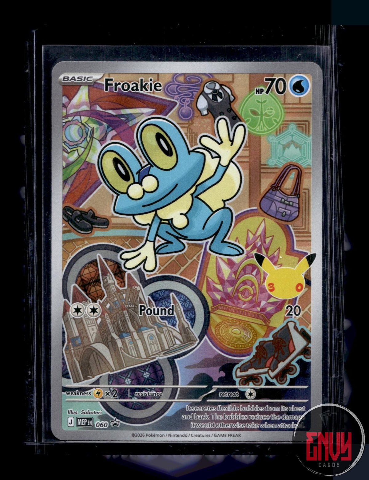 Froakie NM 060 P First Partner Collection 2026 Pokemon Holo