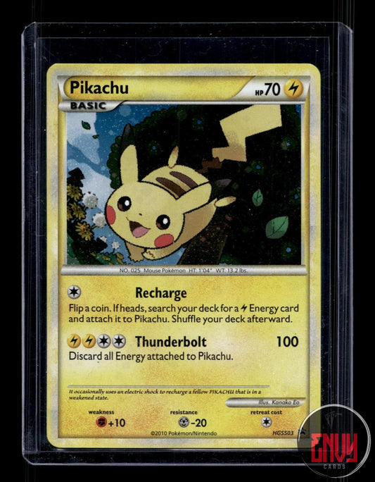 Pikachu NM HGSS03 P HGSS Black Star Promos Pokemon