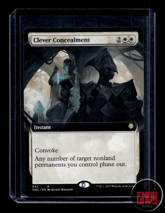 Clever Concealment (Extended Art) NM 43 Commander: Phyrexia: All Will Be One 
