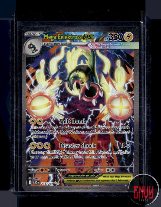 Mega Eelektross ex NM 278/217 Special Illustration Rare Ascended Heroes Pokemon