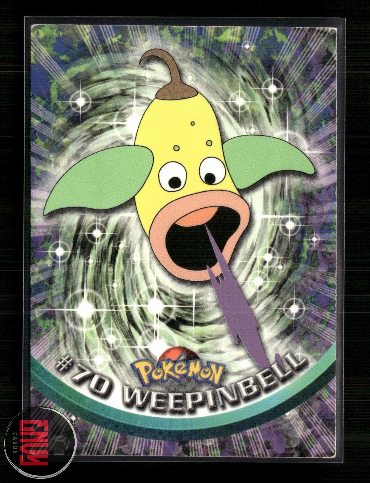 Weepinbell LP #70 Topps Trading Cards Series 1 Pokemon