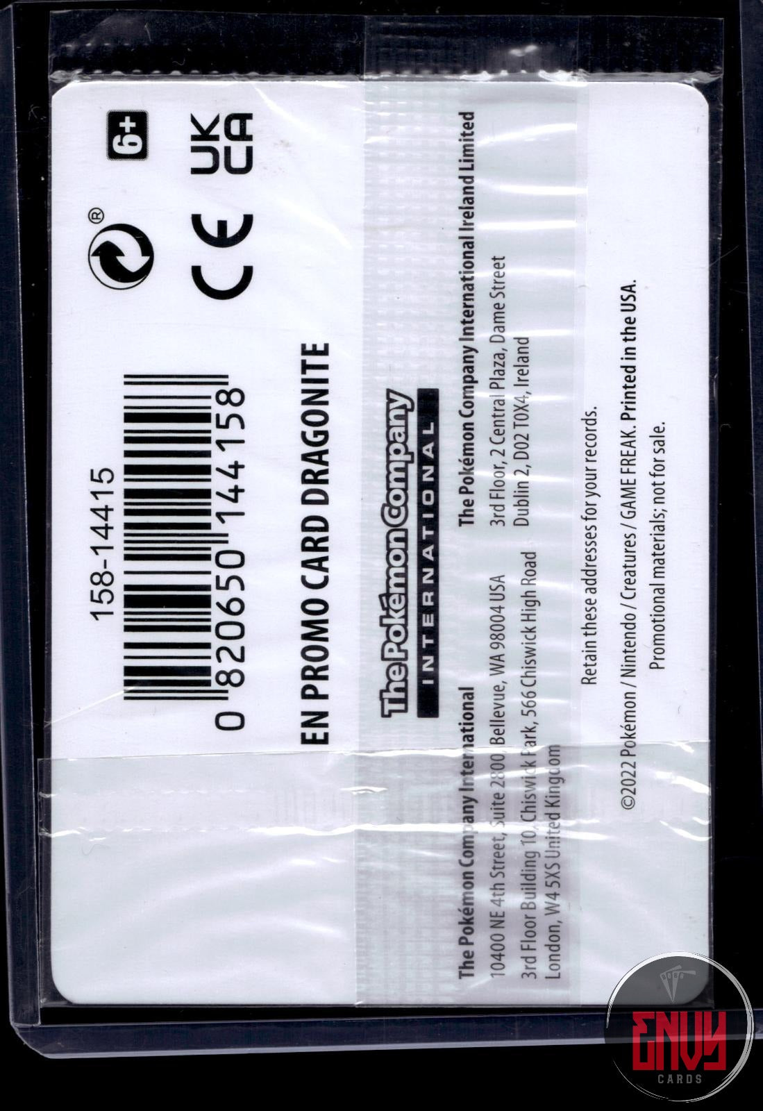 Dragonite (EB Games Exclusive) NM 131/195 MCAP Pokemon Holo SEALED