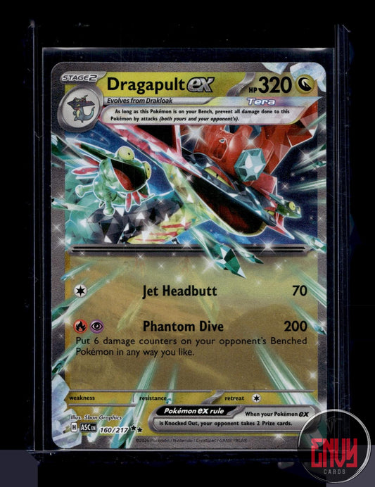 Dragapult ex Near Mint 160/217 Double Rare Ascended Heroes Pokemon