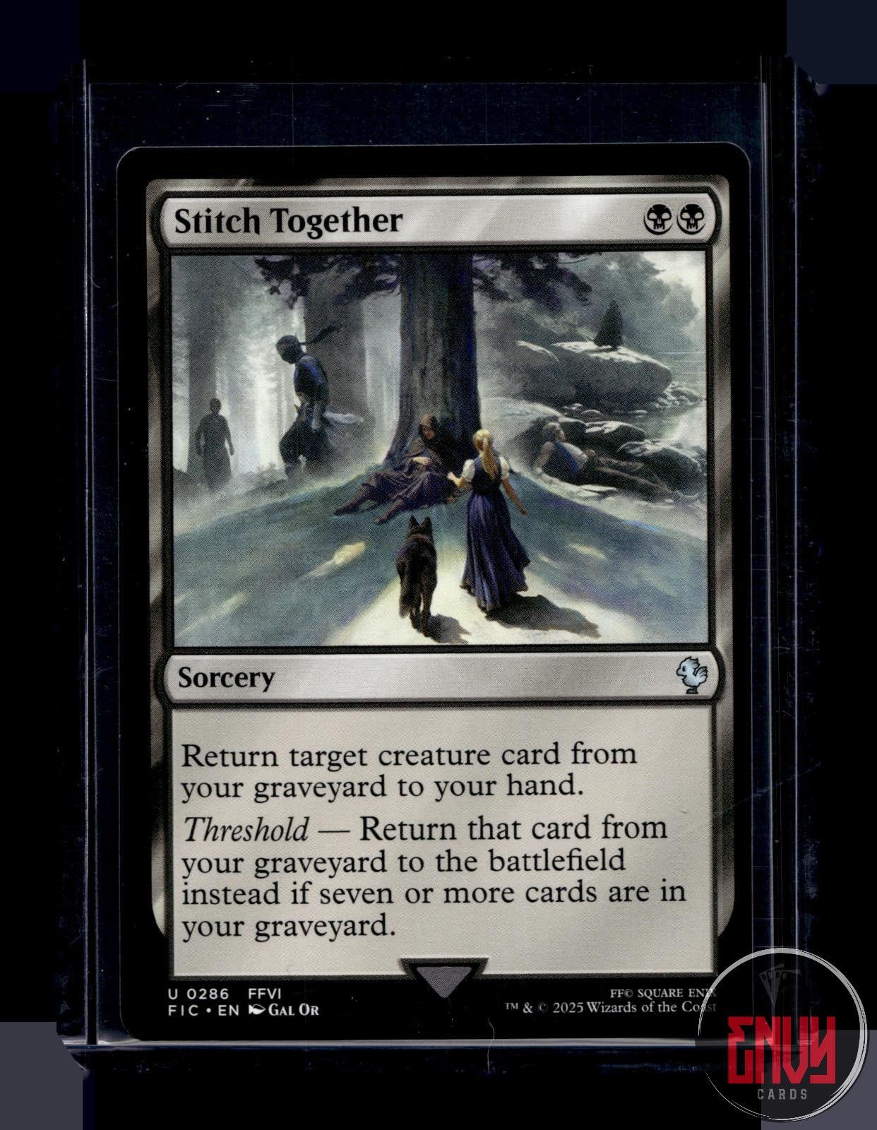 Stitch Together Lightly Played 286 Uncommon Commander: FINAL FANTASY